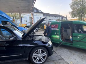 falsch getankt Tankstelle